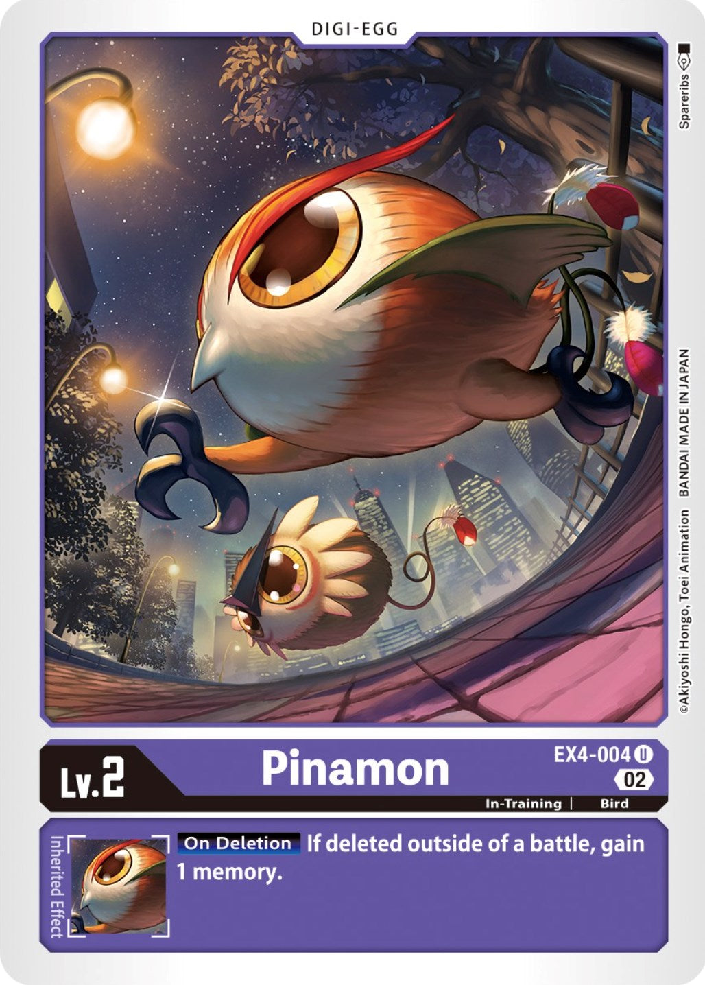 Pinamon [EX4-004] [Alternative Being Booster] | Card Merchant Takapuna