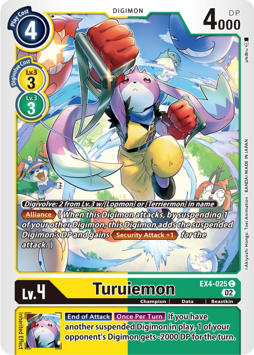 Turuiemon [EX4-025] [Alternative Being Booster] | Card Merchant Takapuna