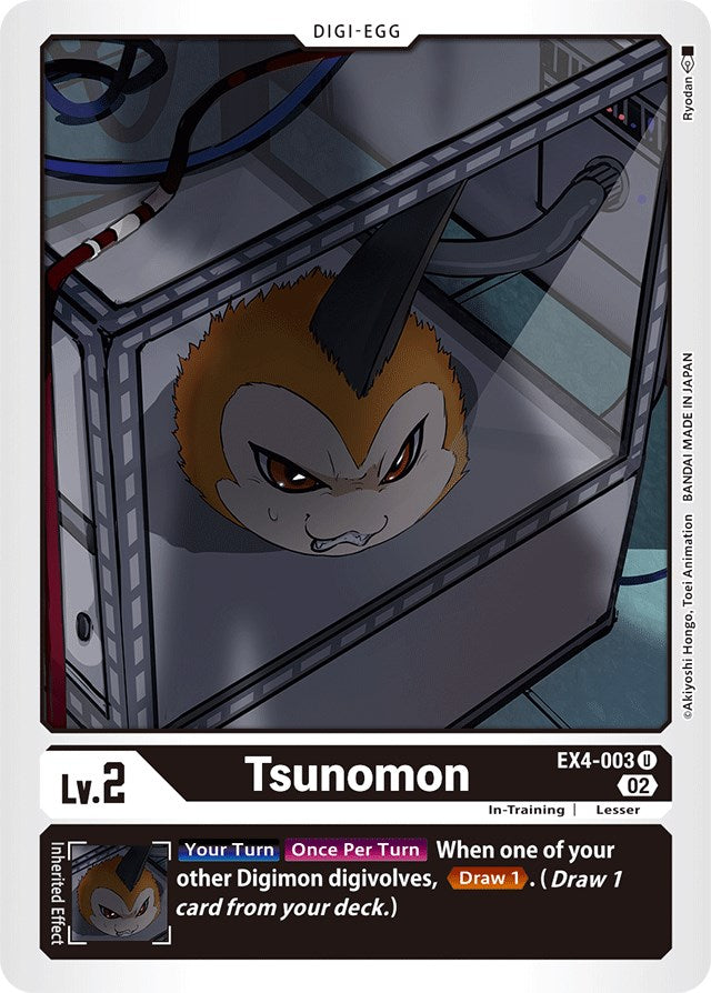 Tsunomon [EX4-003] [Alternative Being Booster] | Card Merchant Takapuna