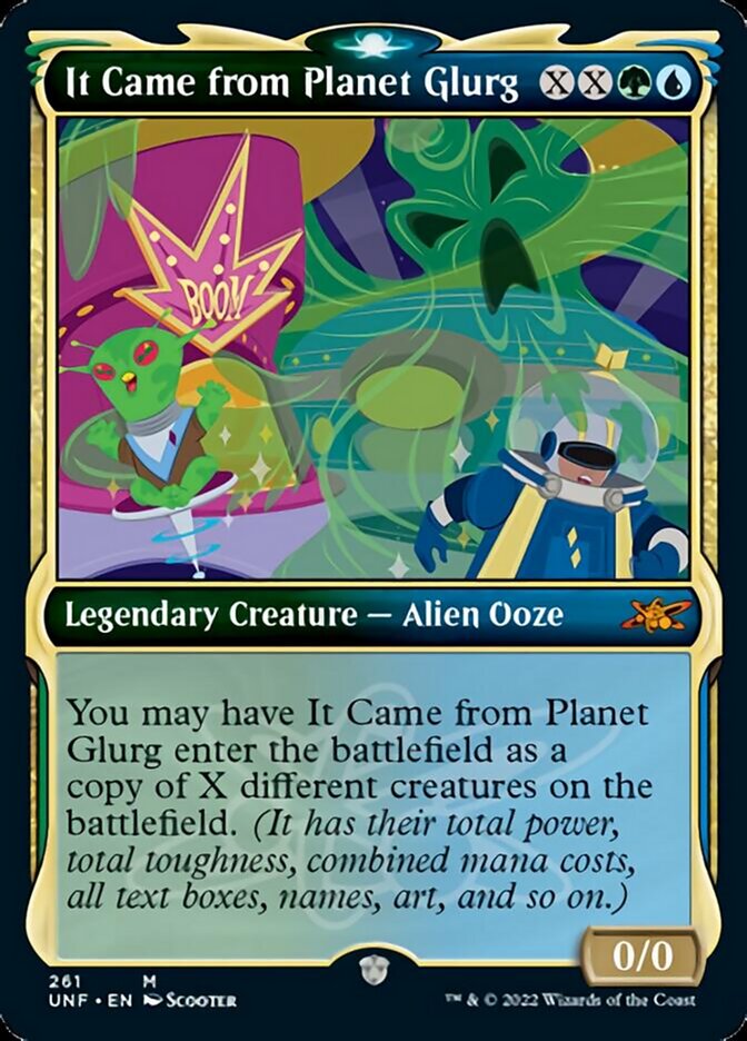 It Came from Planet Glurg (Showcase) [Unfinity] | Card Merchant Takapuna