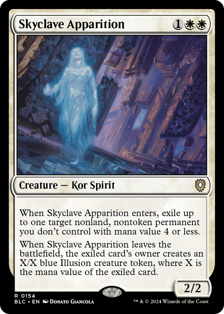 Skyclave Apparition [Bloomburrow Commander] | Card Merchant Takapuna