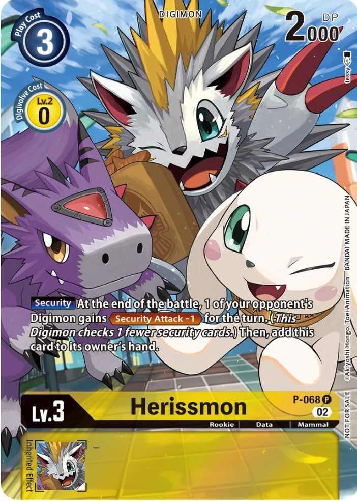 Herissmon [P-068] (Official Tournament Pack Vol. 10) [Promotional Cards] | Card Merchant Takapuna