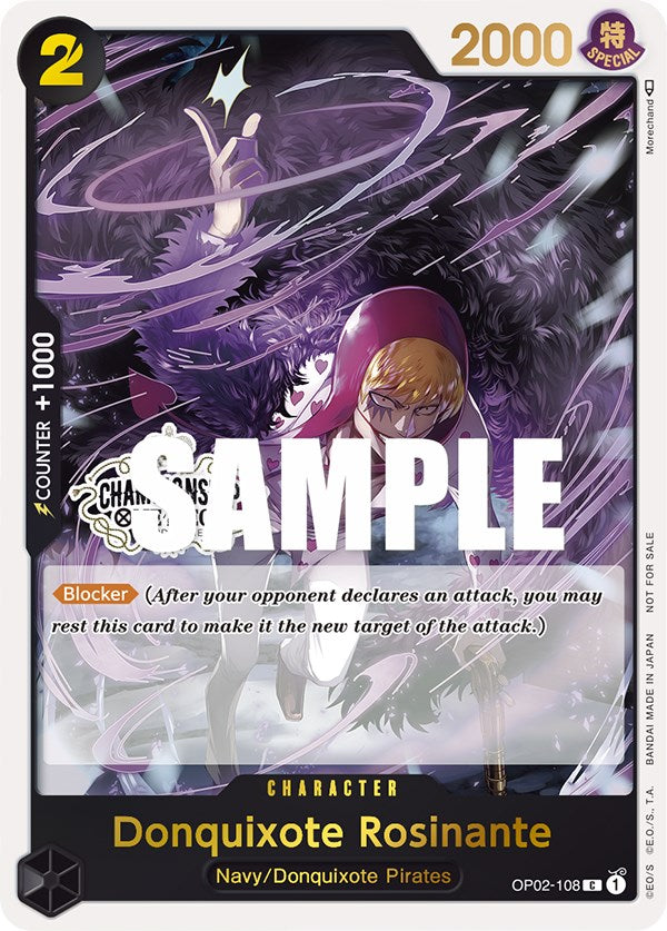 Donquixote Rosinante (Store Championship Participation Pack) [One Piece Promotion Cards] | Card Merchant Takapuna