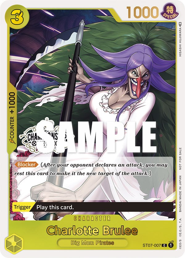 Charlotte Brulee (Store Championship Participation Pack) [One Piece Promotion Cards] | Card Merchant Takapuna