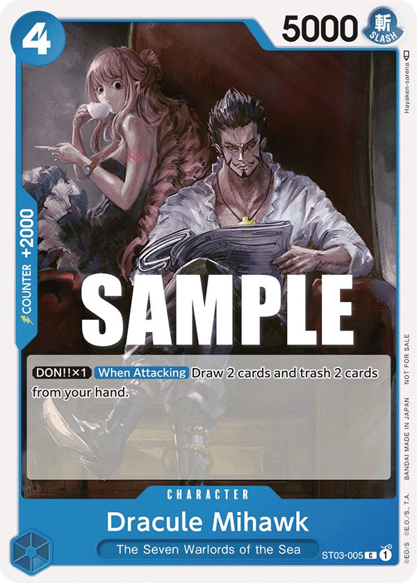 Dracule Mihawk (Tournament Pack Vol. 4) [One Piece Promotion Cards] | Card Merchant Takapuna