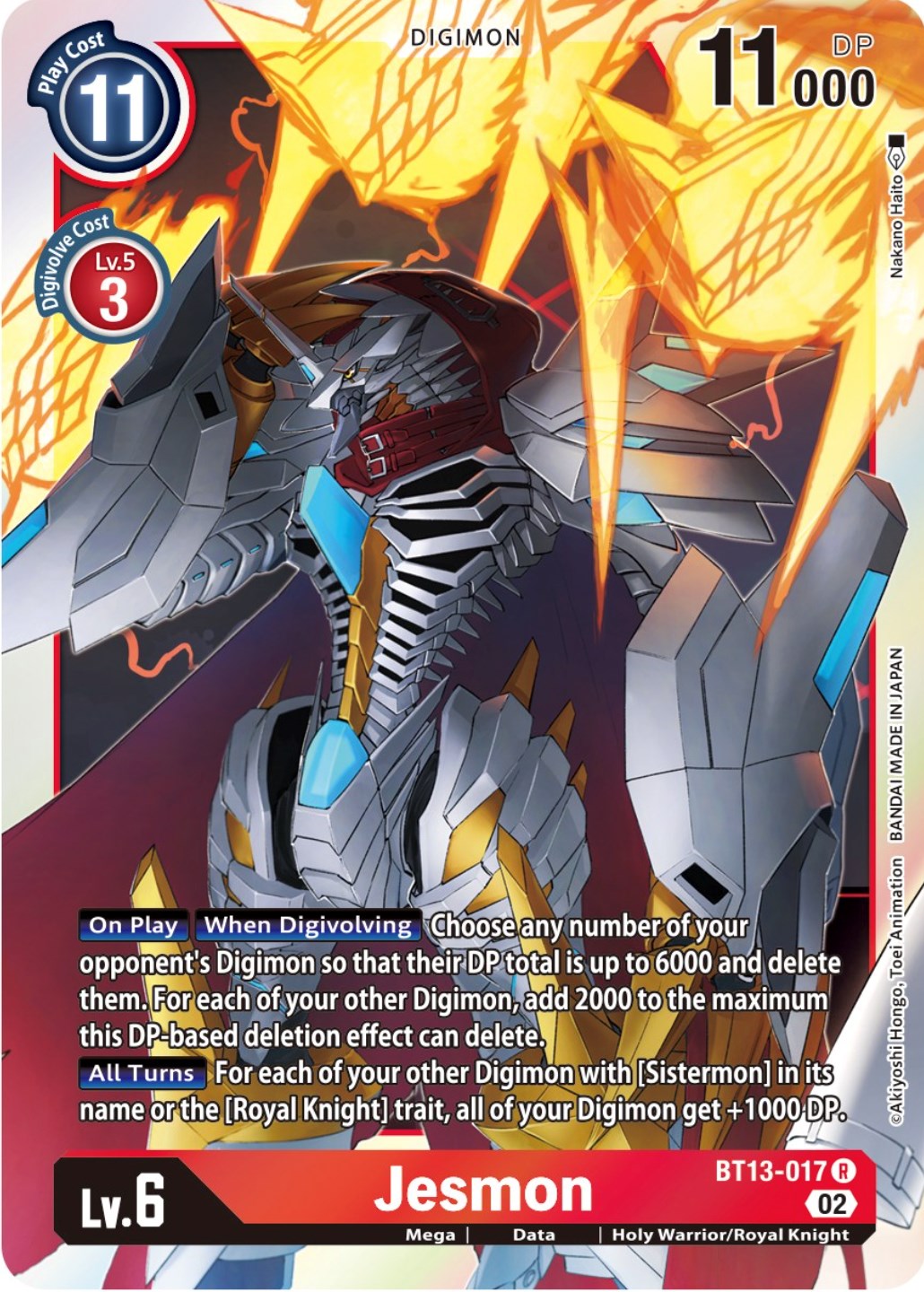 Jesmon [BT13-017] [Versus Royal Knights Booster] | Card Merchant Takapuna