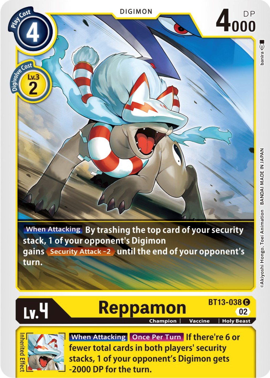 Reppamon [BT13-038] [Versus Royal Knights Booster] | Card Merchant Takapuna