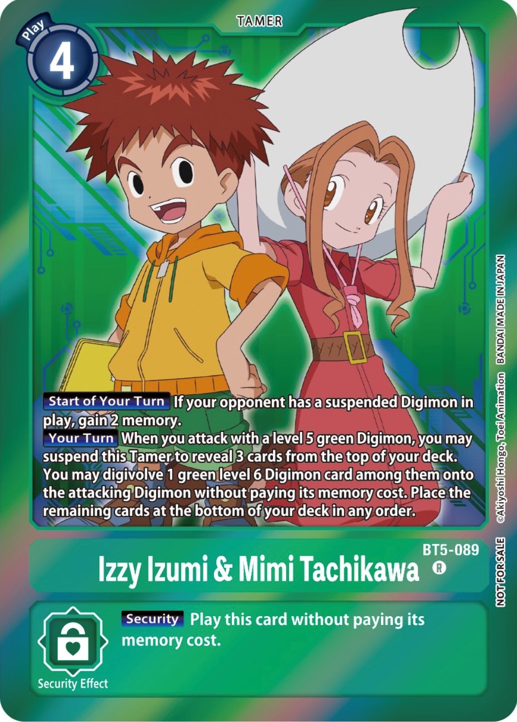 Izzy Izumi & Mimi Tachikawa [BT5-089] (Event Pack 5) [Battle of Omni Promos] | Card Merchant Takapuna