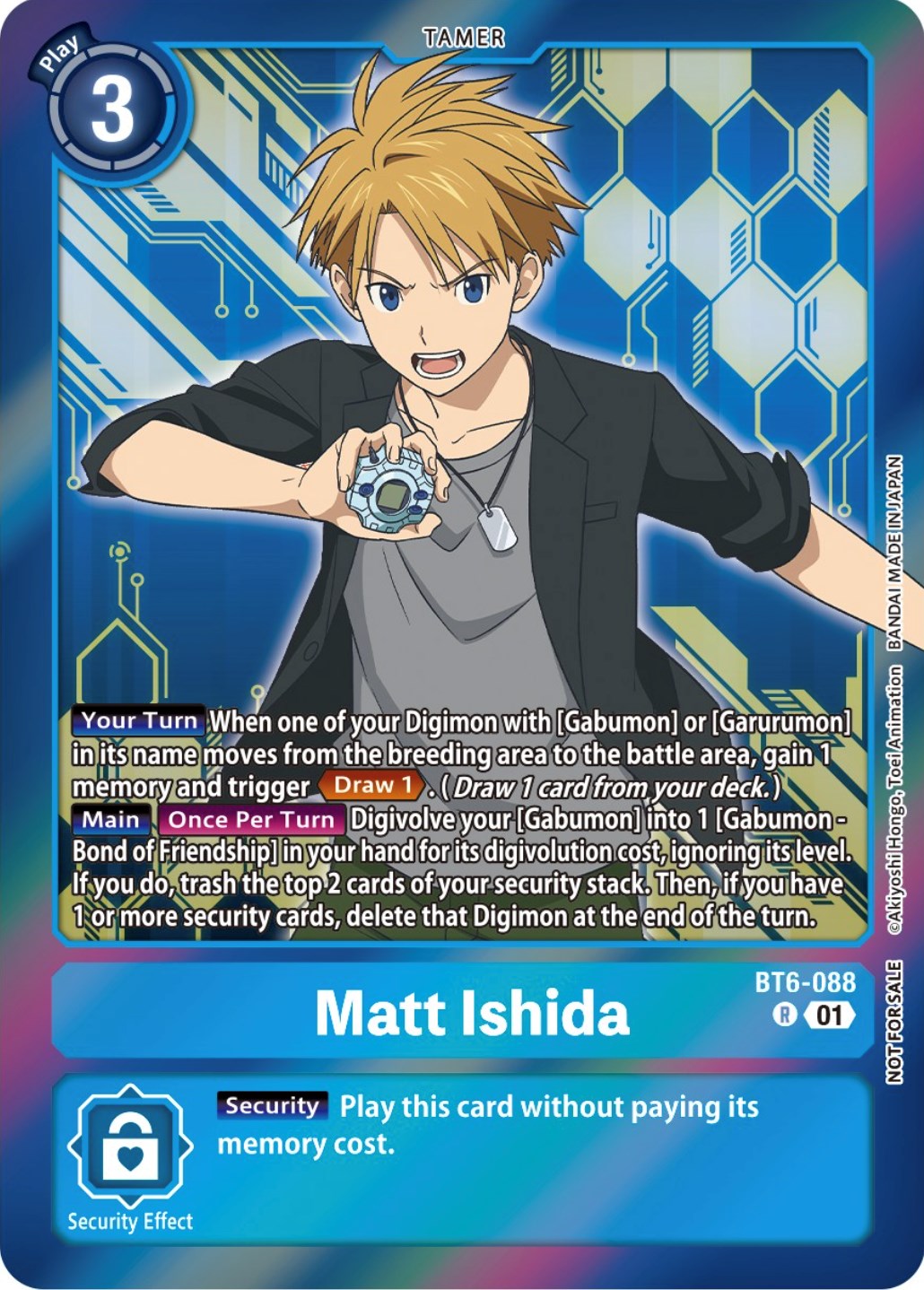 Matt Ishida [BT6-088] (Event Pack 5) [Double Diamond Promos] | Card Merchant Takapuna