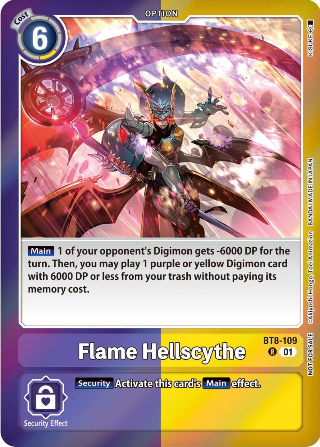 Flame Hellscythe [BT8-109] (Event Pack 5) [New Awakening Promos] | Card Merchant Takapuna