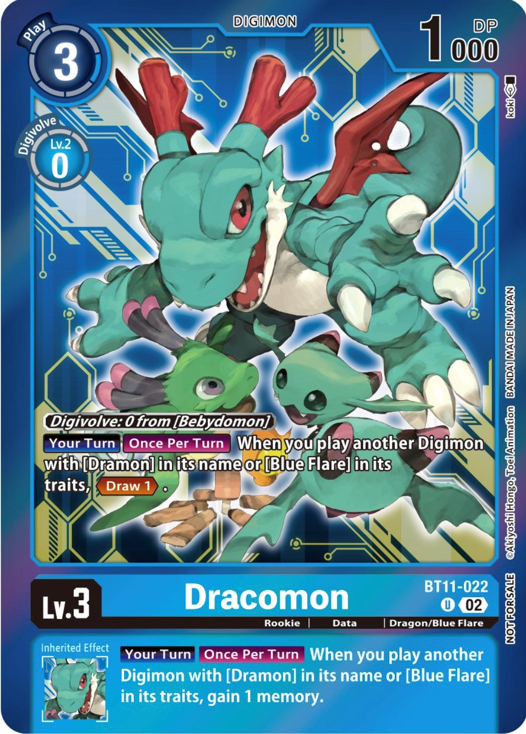 Dracomon [BT11-022] (Event Pack 5) [Dimensional Phase Promos] | Card Merchant Takapuna