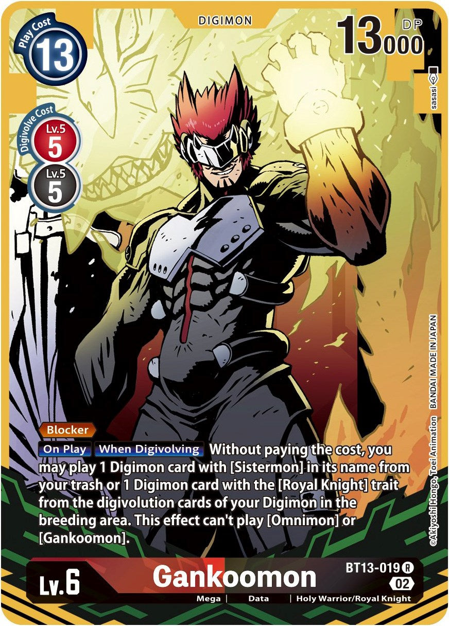 Gankoomon [BT13-019] (Alternate Art) [Versus Royal Knights Booster] | Card Merchant Takapuna