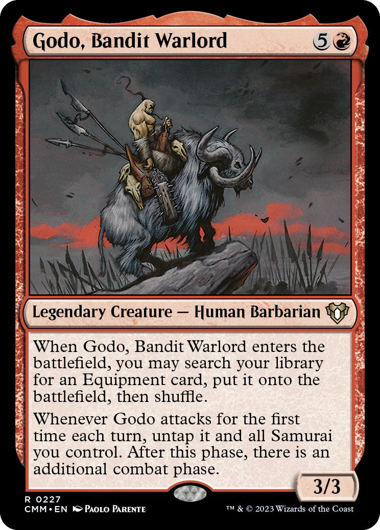 Godo, Bandit Warlord [Commander Masters] | Card Merchant Takapuna