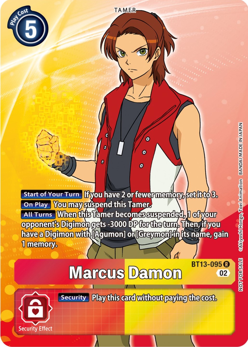 Marcus Damon [BT13-095] (Box Topper) [Versus Royal Knights Booster] | Card Merchant Takapuna