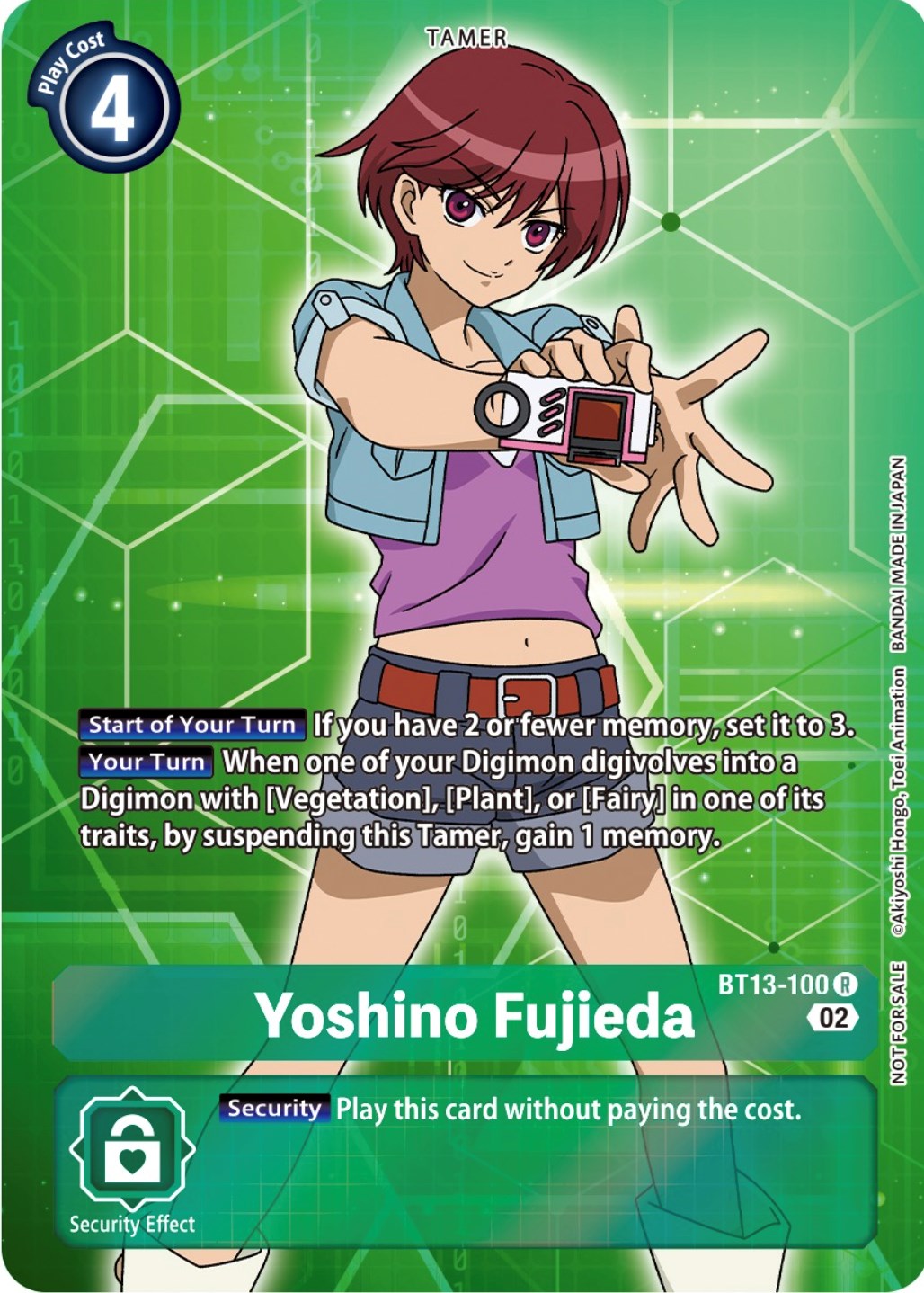 Yoshino Fujieda [BT13-100] (Box Topper) [Versus Royal Knights Booster] | Card Merchant Takapuna