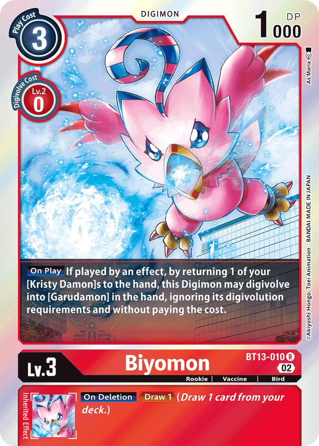 Biyomon [BT13-010] [Versus Royal Knights Booster] | Card Merchant Takapuna