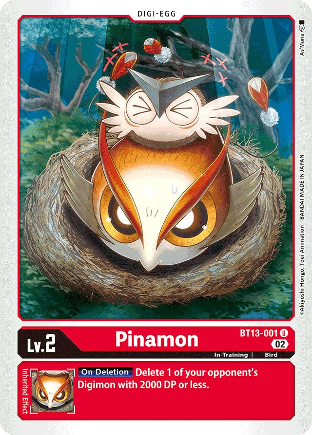 Pinamon [BT13-001] [Versus Royal Knights Booster] | Card Merchant Takapuna