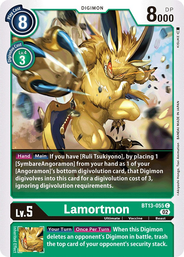 Lamortmon [BT13-055] [Versus Royal Knights Booster] | Card Merchant Takapuna