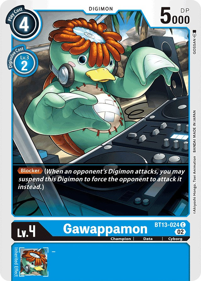 Gawappamon [BT13-024] [Versus Royal Knights Booster] | Card Merchant Takapuna