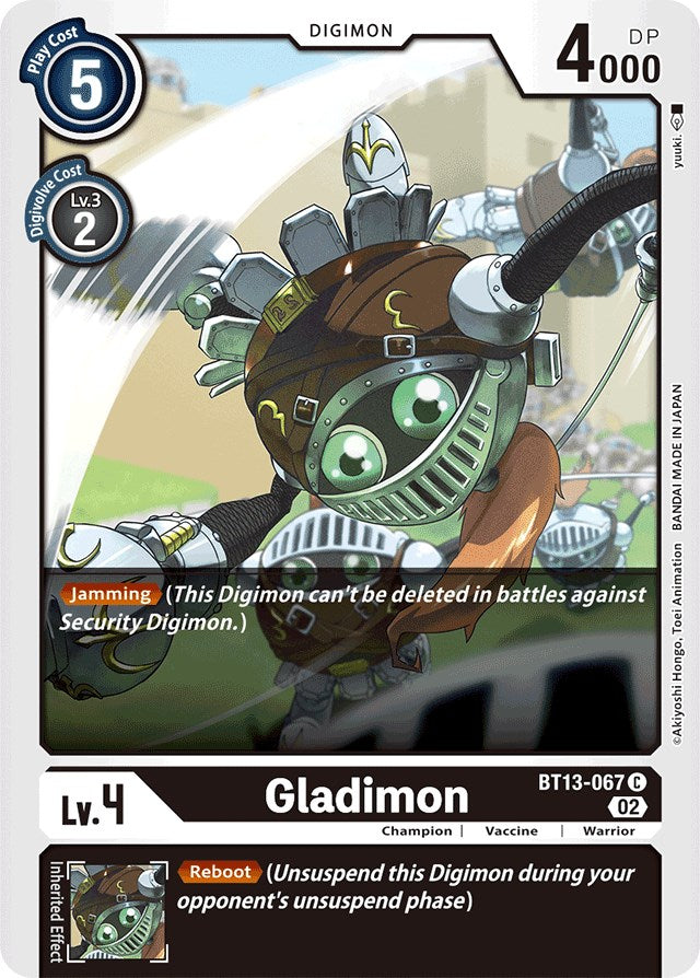 Gladimon [BT13-067] [Versus Royal Knights Booster] | Card Merchant Takapuna