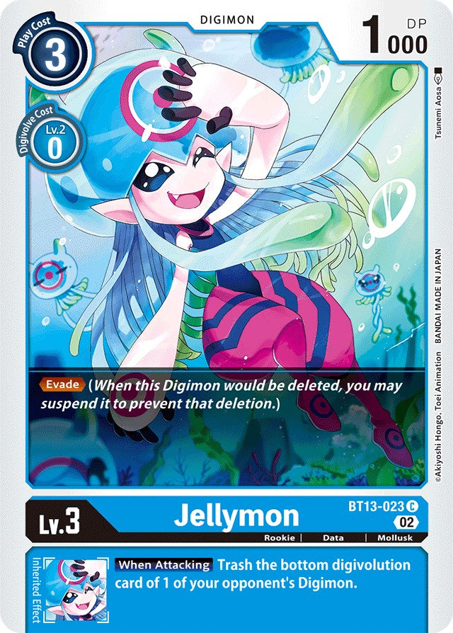 Jellymon [BT13-023] [Versus Royal Knights Booster] | Card Merchant Takapuna