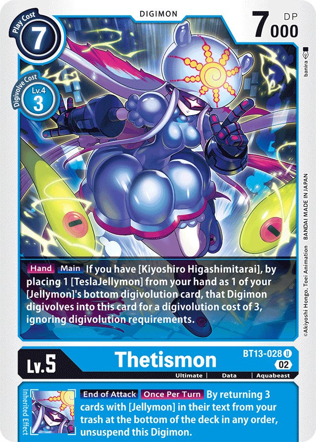 Thetismon [BT13-028] [Versus Royal Knights Booster] | Card Merchant Takapuna