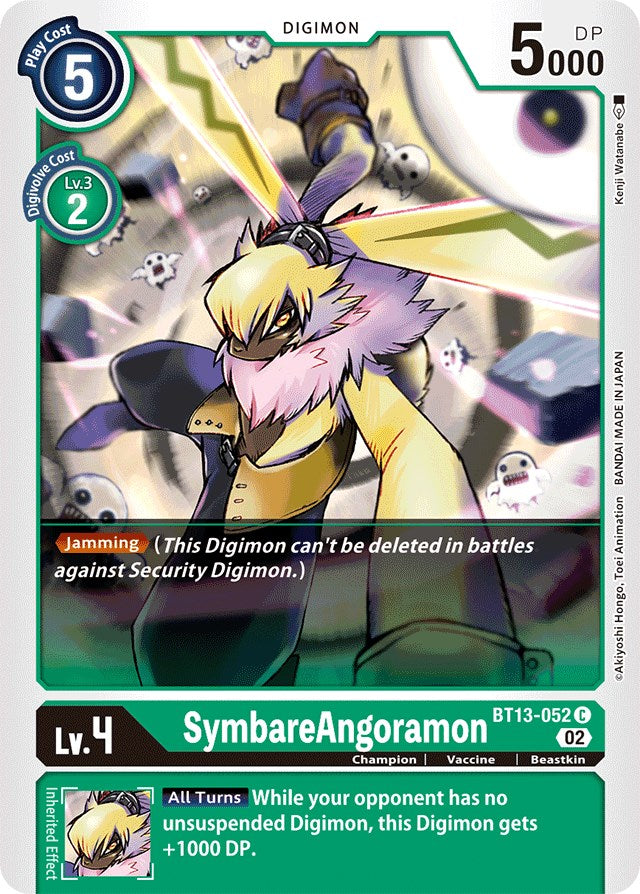 SymbareAngoramon [BT13-052] [Versus Royal Knights Booster] | Card Merchant Takapuna