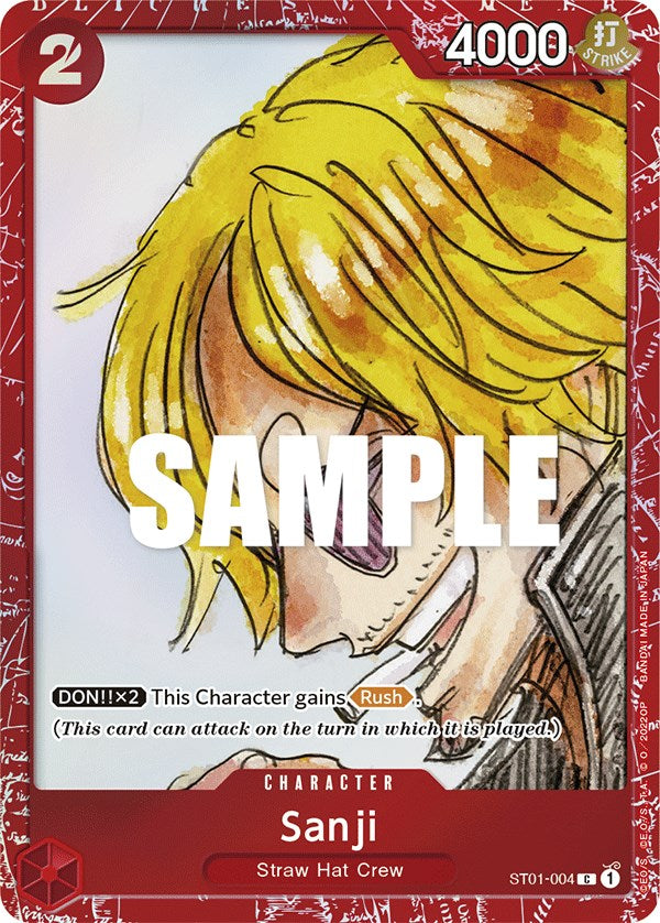 Sanji [One Piece Film: Red] | Card Merchant Takapuna