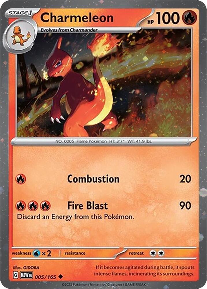 Charmeleon (005) (Cosmos Holo) [Scarlet & Violet: Black Star Promos] | Card Merchant Takapuna