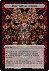 Plots That Span Centuries (Full Art) [Duskmourn: Archenemy] | Card Merchant Takapuna