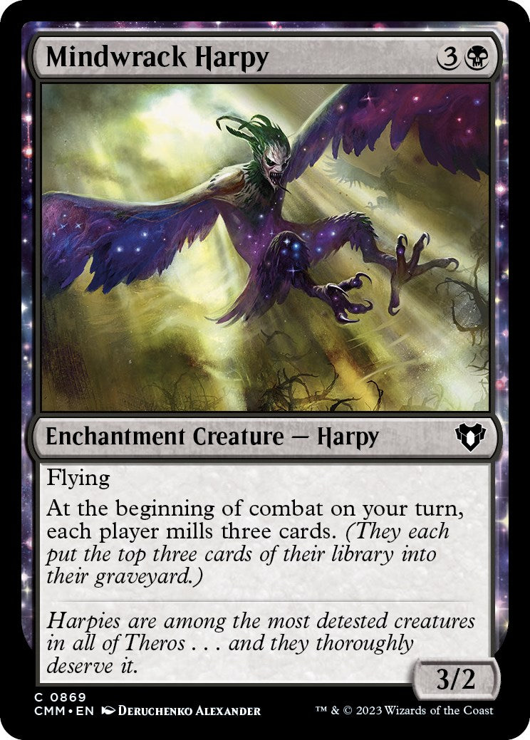 Mindwrack Harpy [Commander Masters] | Card Merchant Takapuna