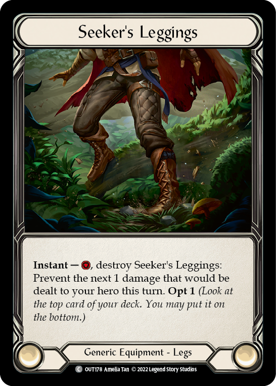 Seeker's Leggings [OUT178] (Outsiders) | Card Merchant Takapuna