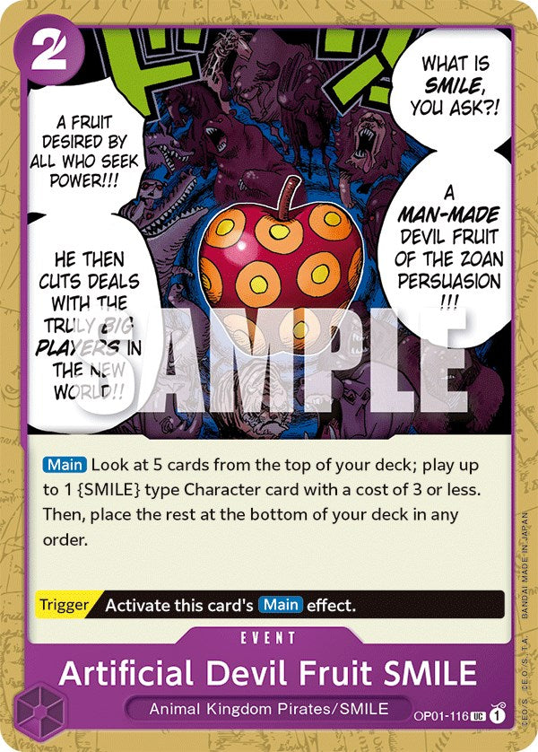 Artificial Devil Fruit SMILE [Romance Dawn] | Card Merchant Takapuna