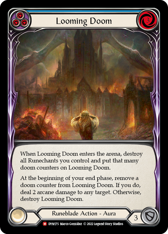 Looming Doom [DYN175] (Dynasty) | Card Merchant Takapuna