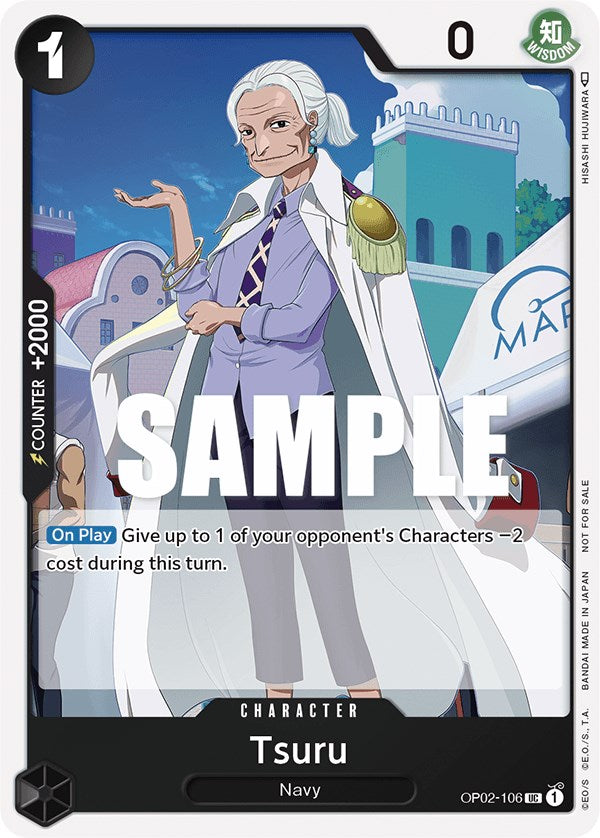 Tsuru (Event Pack Vol. 2) [One Piece Promotion Cards] | Card Merchant Takapuna