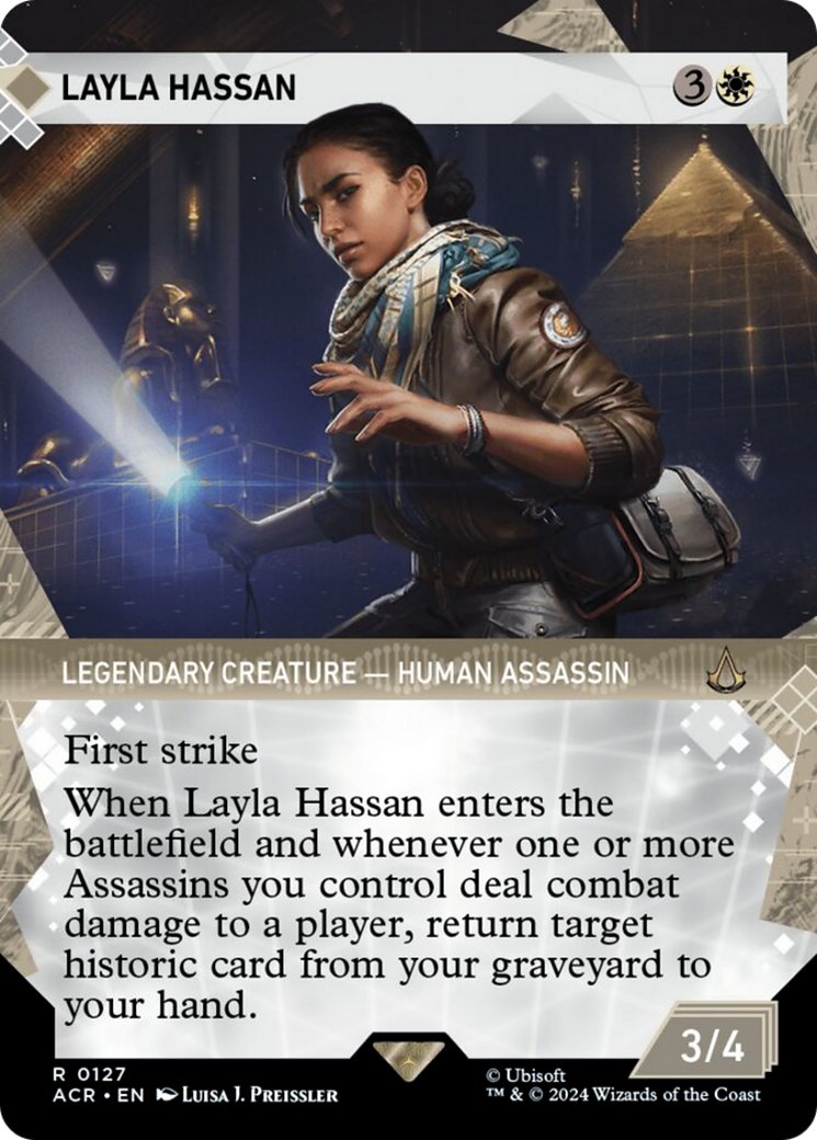 Layla Hassan (Showcase) [Assassin's Creed] | Card Merchant Takapuna