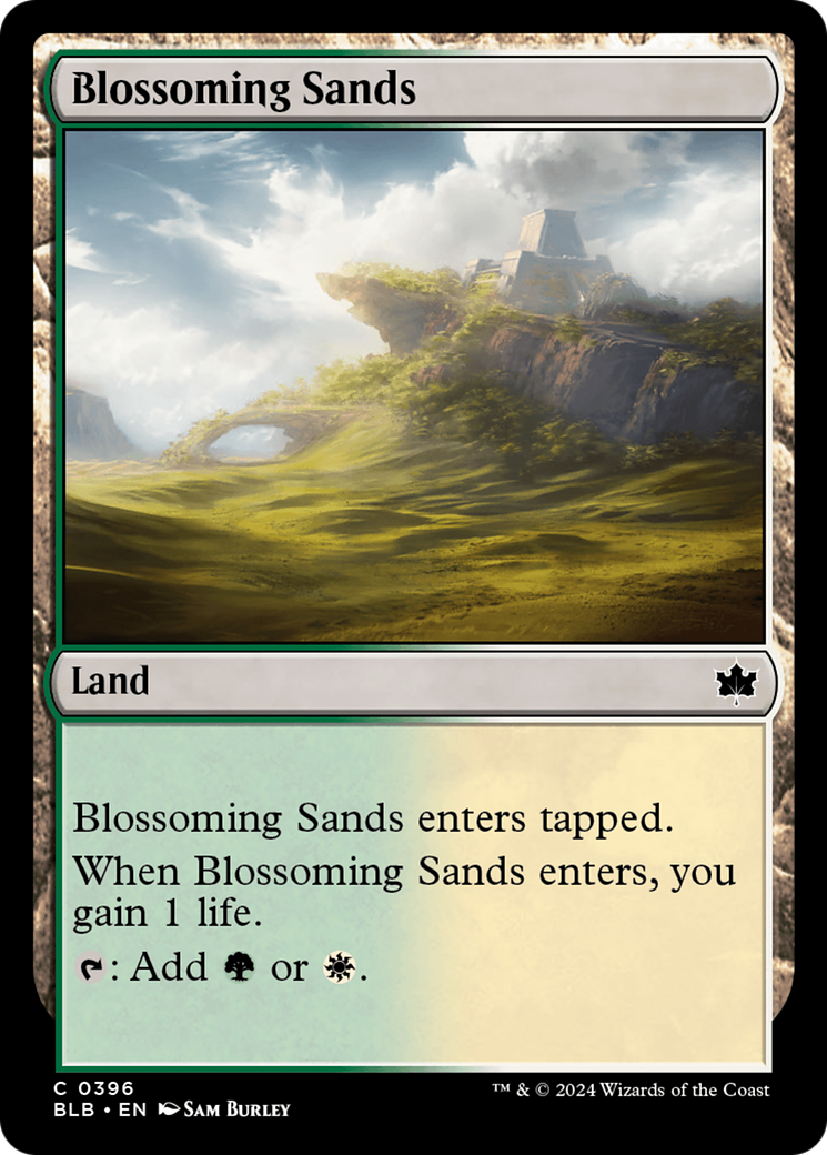 Blossoming Sands [Bloomburrow] | Card Merchant Takapuna