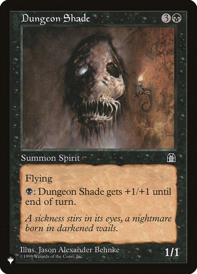 Dungeon Shade [The List] | Card Merchant Takapuna