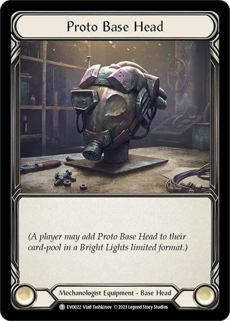 Proto Base Head [EVO022] (Bright Lights) | Card Merchant Takapuna