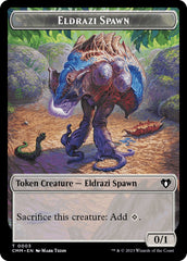 Eldrazi Spawn // Insect Double-Sided Token [Commander Masters Tokens] | Card Merchant Takapuna