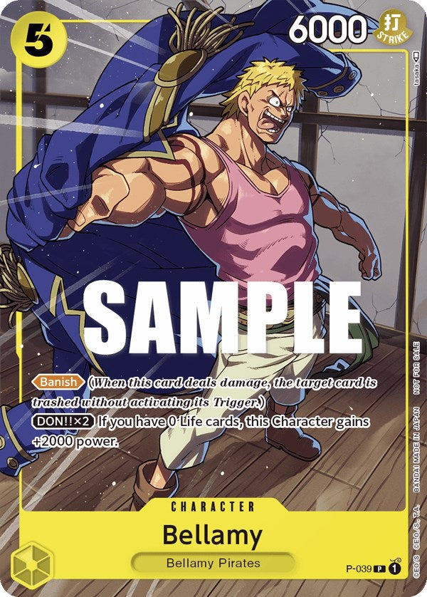 Bellamy (Pirates Party Vol. 4) [One Piece Promotion Cards] | Card Merchant Takapuna