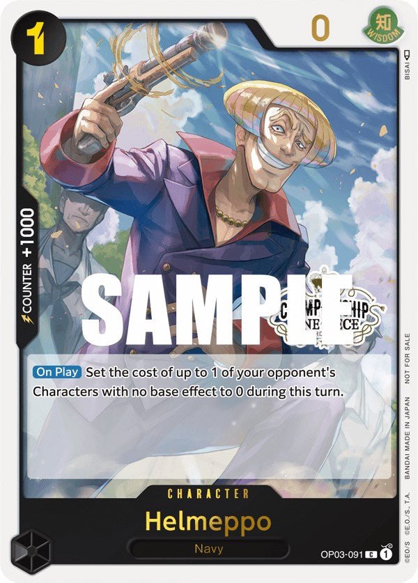 Helmeppo (Store Championship Participation Pack Vol. 2) [One Piece Promotion Cards] | Card Merchant Takapuna