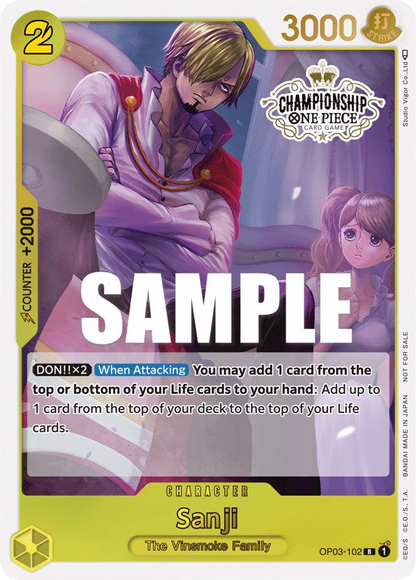 Sanji (Store Championship Participation Pack Vol. 2) [One Piece Promotion Cards] | Card Merchant Takapuna