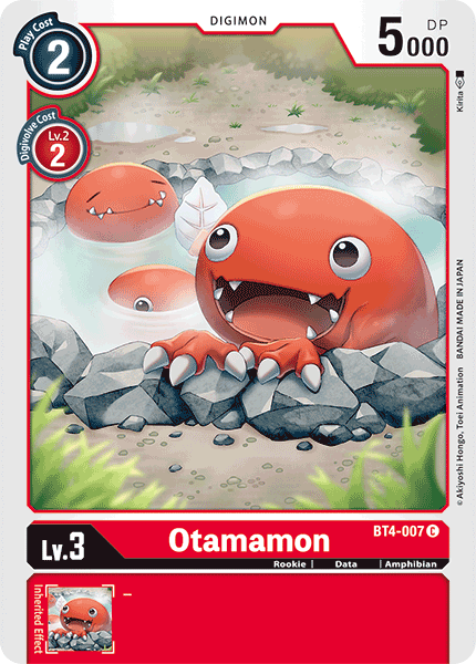 Otamamon [BT4-007] [Great Legend] | Card Merchant Takapuna