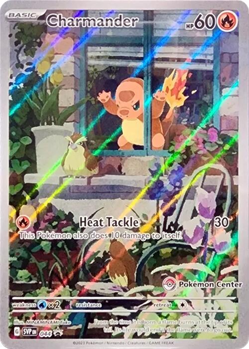 Charmander (044) (Pokemon Center Exclusive) [Scarlet & Violet: Black Star Promos] | Card Merchant Takapuna