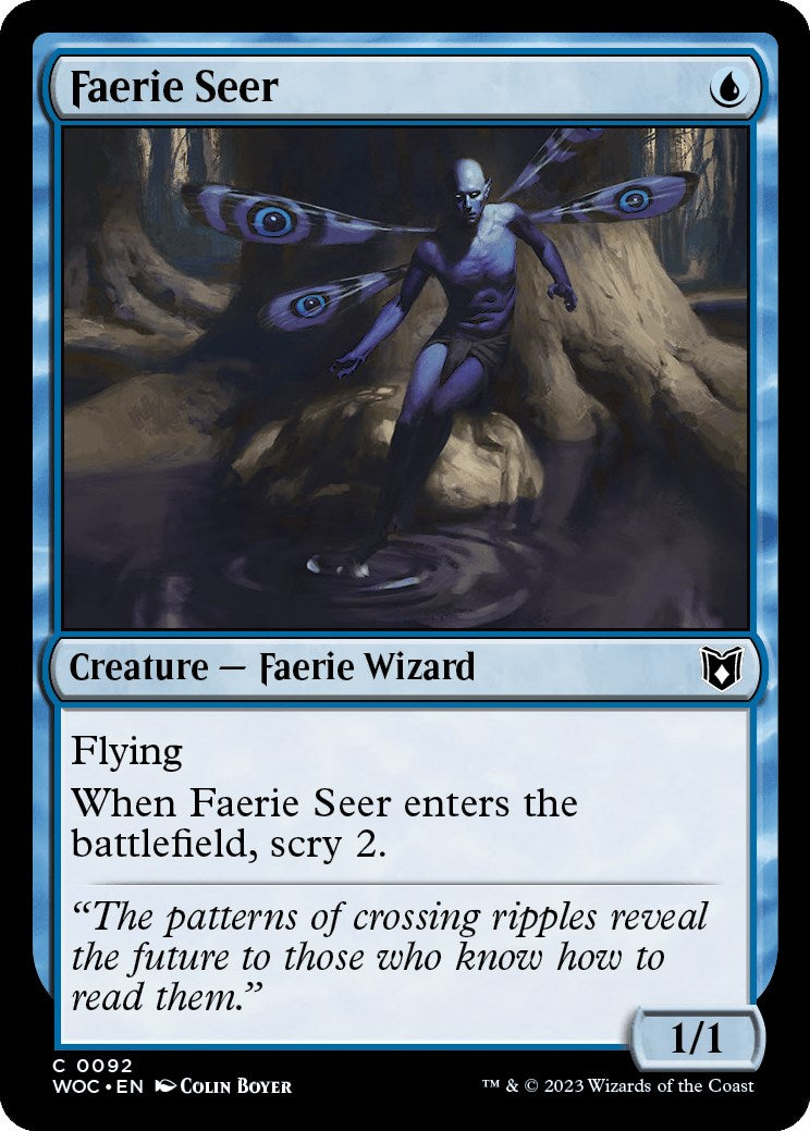 Faerie Seer [Wilds of Eldraine Commander] | Card Merchant Takapuna