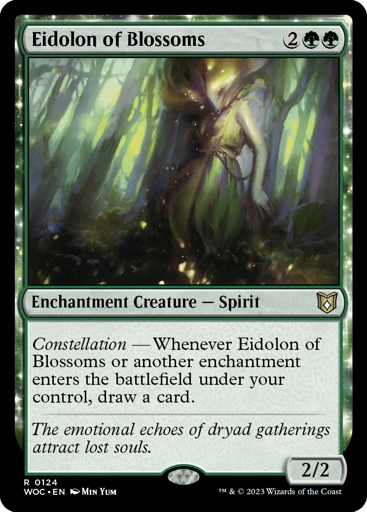 Eidolon of Blossoms [Wilds of Eldraine Commander] | Card Merchant Takapuna