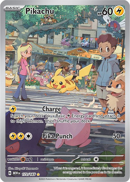 Pikachu (173/165) [Scarlet & Violet 151] | Card Merchant Takapuna