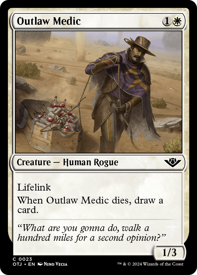 Outlaw Medic [Outlaws of Thunder Junction] | Card Merchant Takapuna