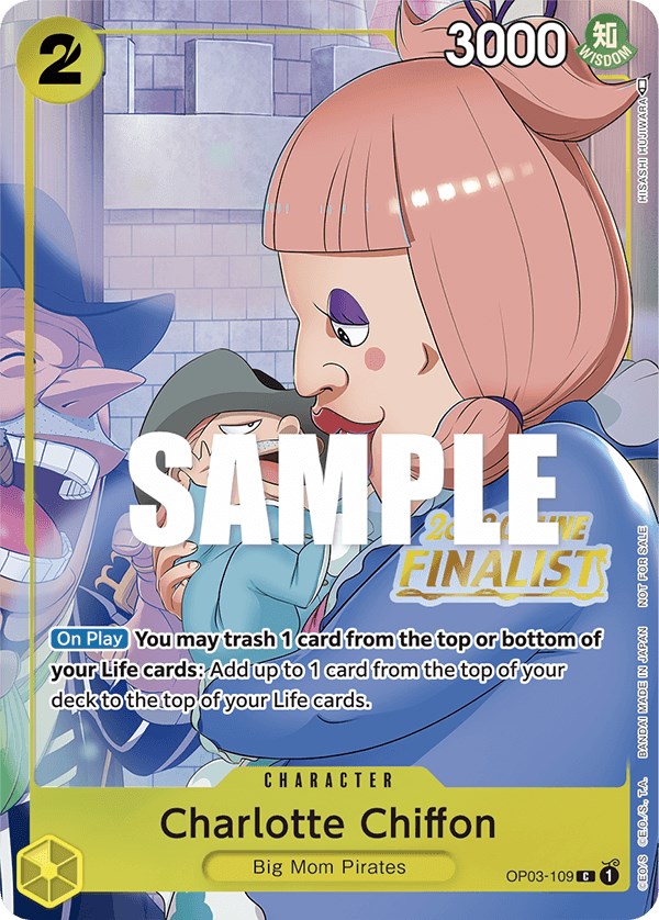 Charlotte Chiffon (Online Regional 2023) [Finalist] [One Piece Promotion Cards] | Card Merchant Takapuna